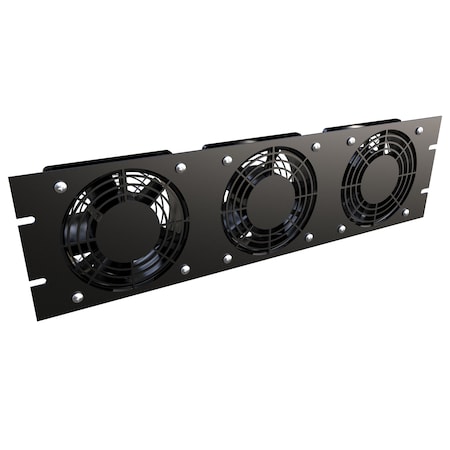 Hammond 3U 3X FAN Panel FP3F115